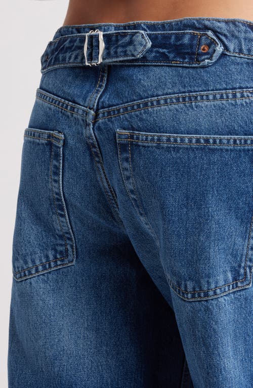 TOPSHOP TOPSHOP CINCH WIDE LEG JEANS