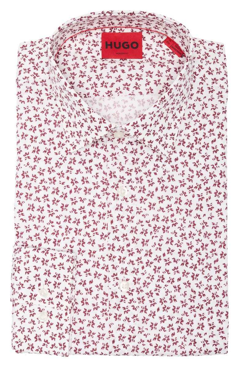 HUGO Valerio Regular Fit Cotton Dress Shirt, Alternate, color, 