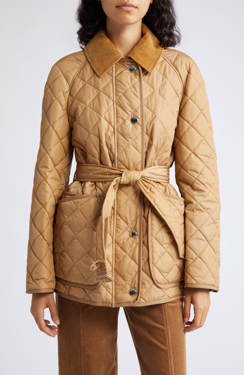 Burberry Penston Quilted Field Jacket, Main, color,