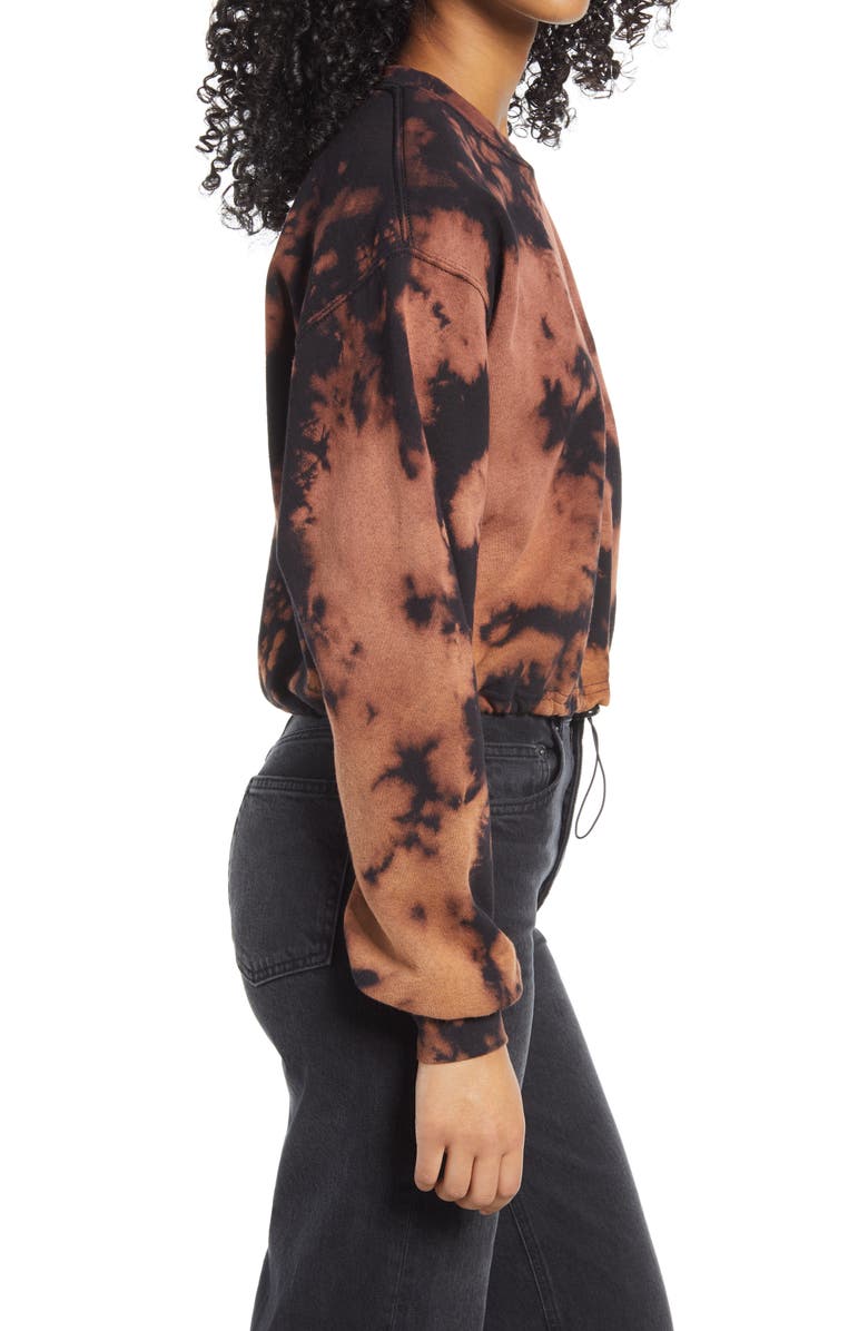 BDG Urban Outfitters Bubble Hem Sweat Top, Alternate, color,