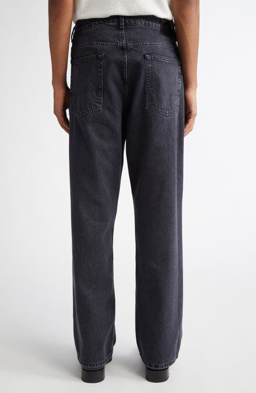 Our Legacy 25.5cm Third Cut Cotton Denim Jeans In Black