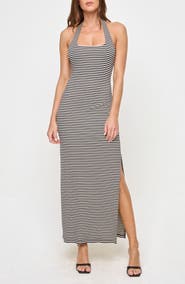 LSPACE London Halter Midi Dress