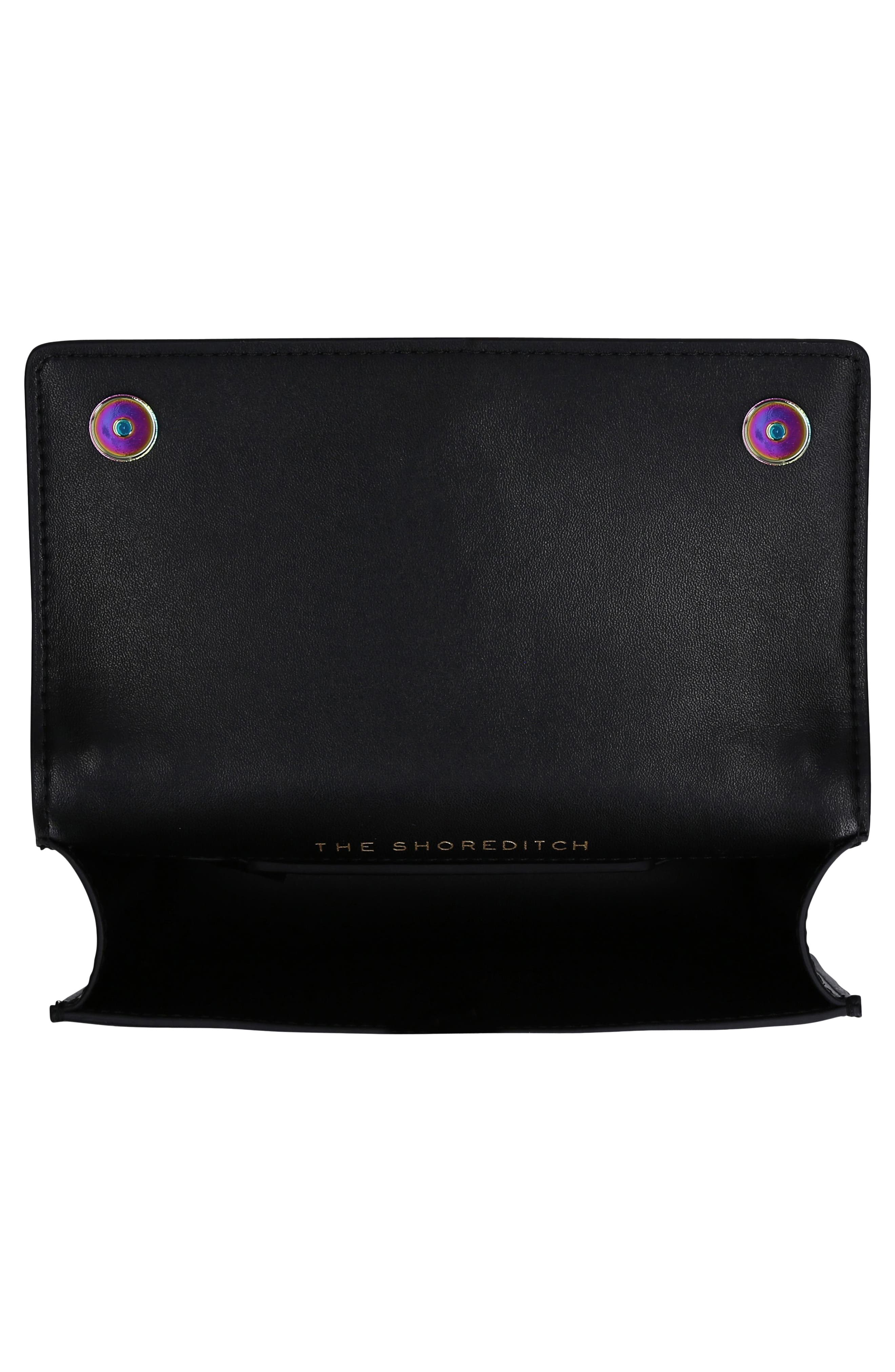 Kurt Geiger London Shoreditch Small Leather Convertible Crossbody Bag, Alternate, color, 