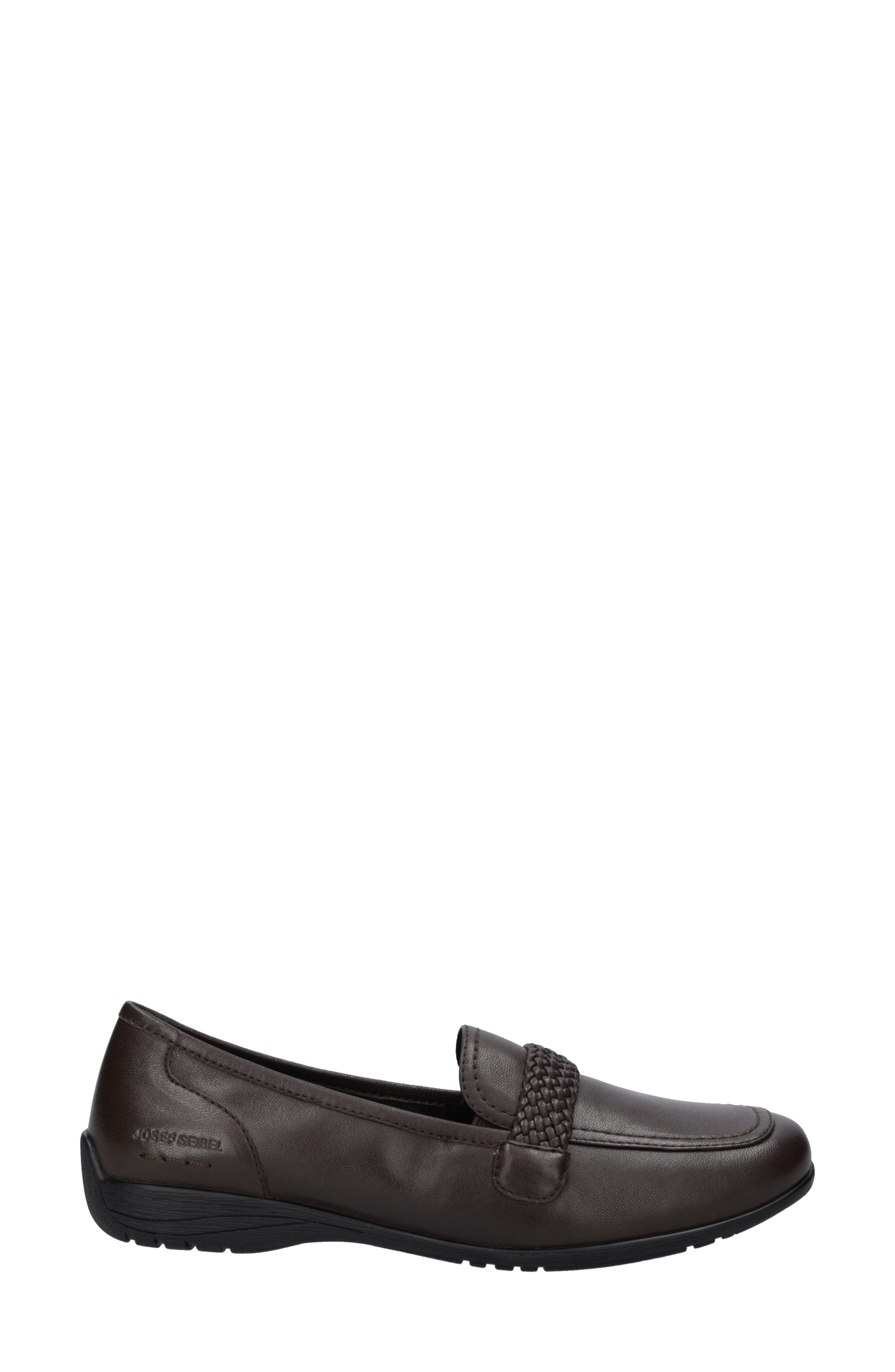 Fenja Loafer, Alternate, color, CHOCOLATE