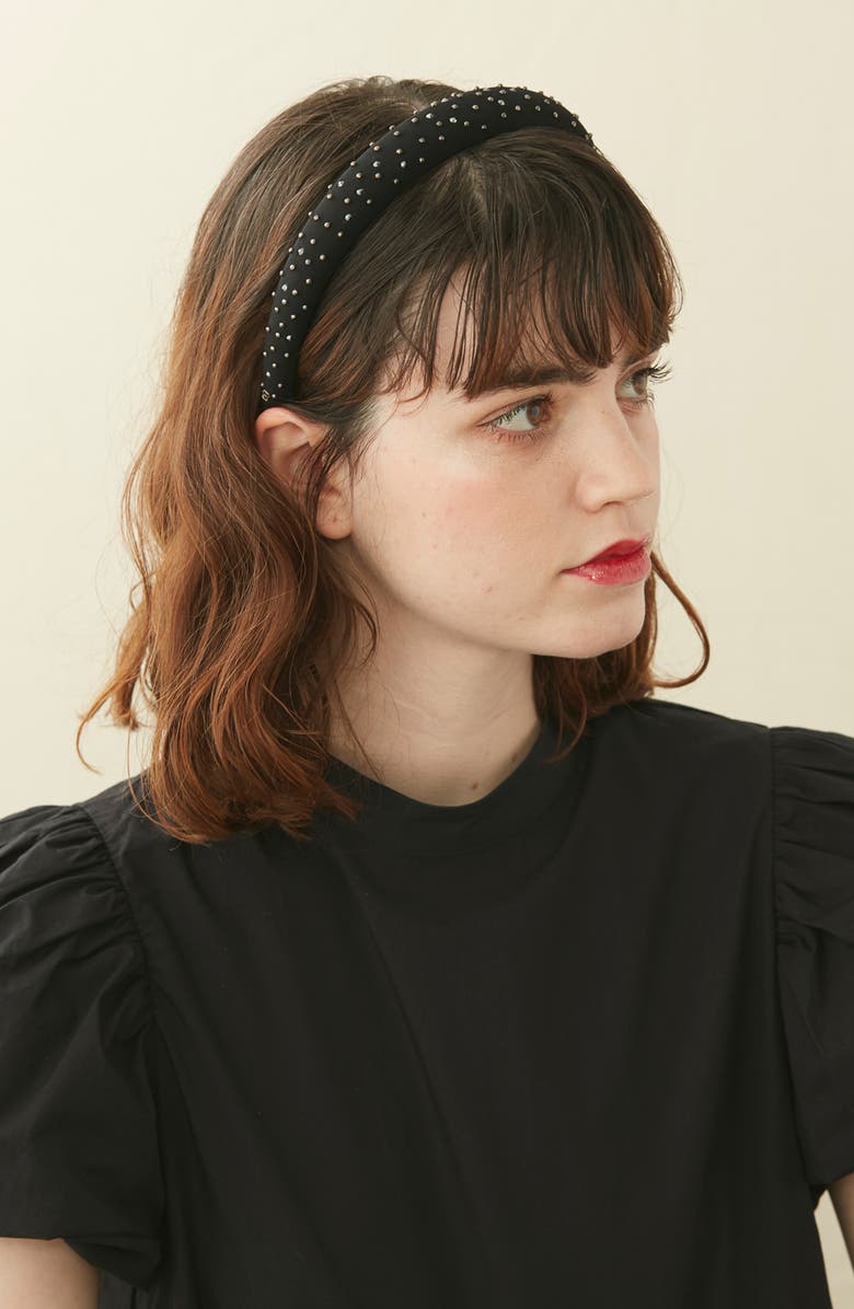 Alexandre de Paris Swarovski Crystal Headband, Alternate, color,