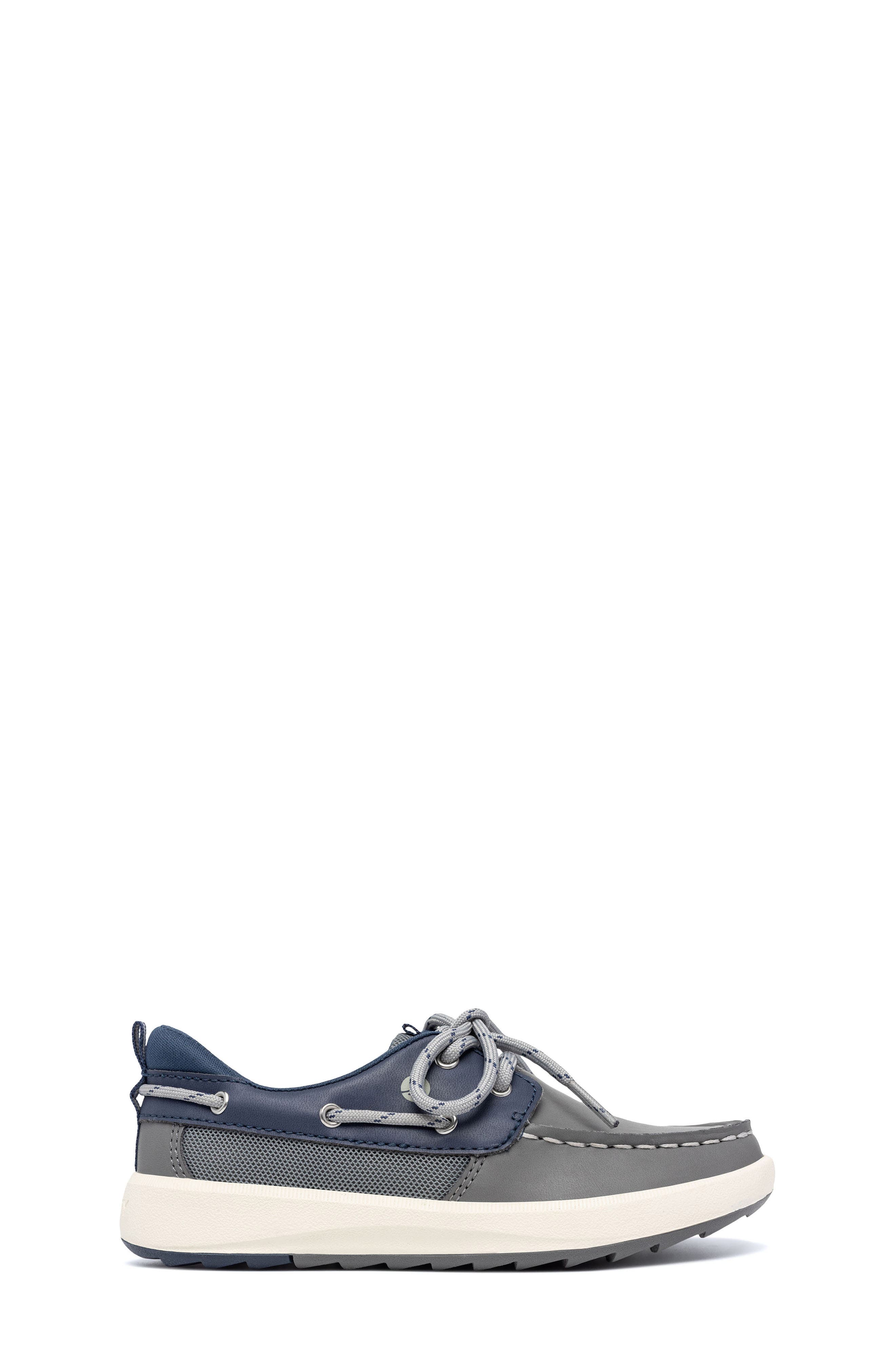 Sperry Kids' Fairwater PLUSHWAVE<sup>™</sup> Boat Shoe, Alternate, color, Grey