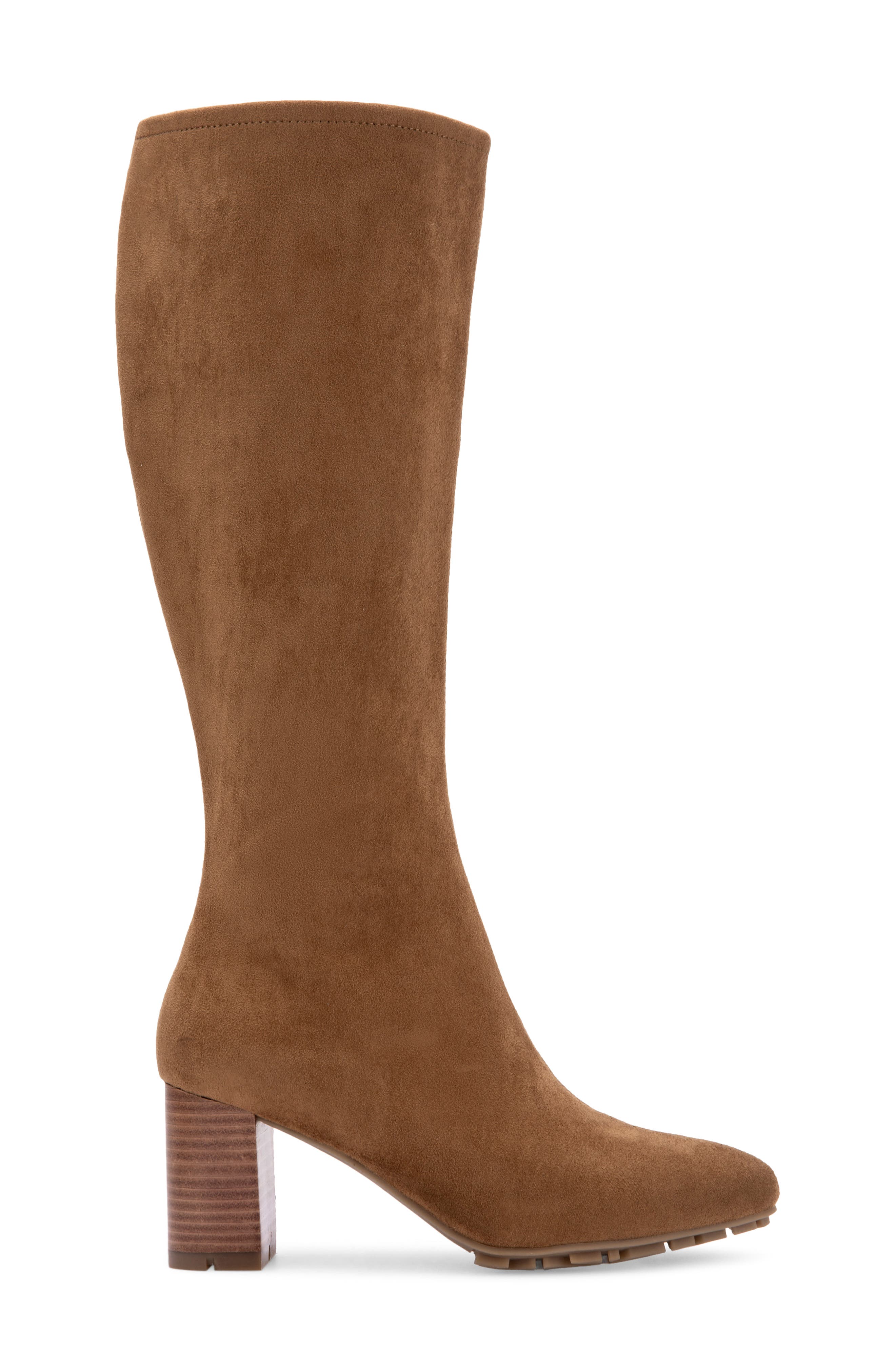 Brynn Block Heel Boot, Alternate, color, TOBACCO SUEDE