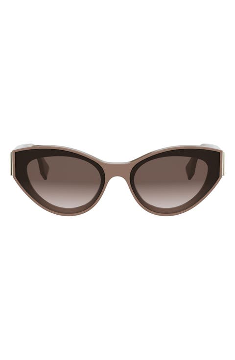 First 62mm Cat Eye Sunglasses
