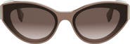 Fendi First 62mm Cat Eye Sunglasses
