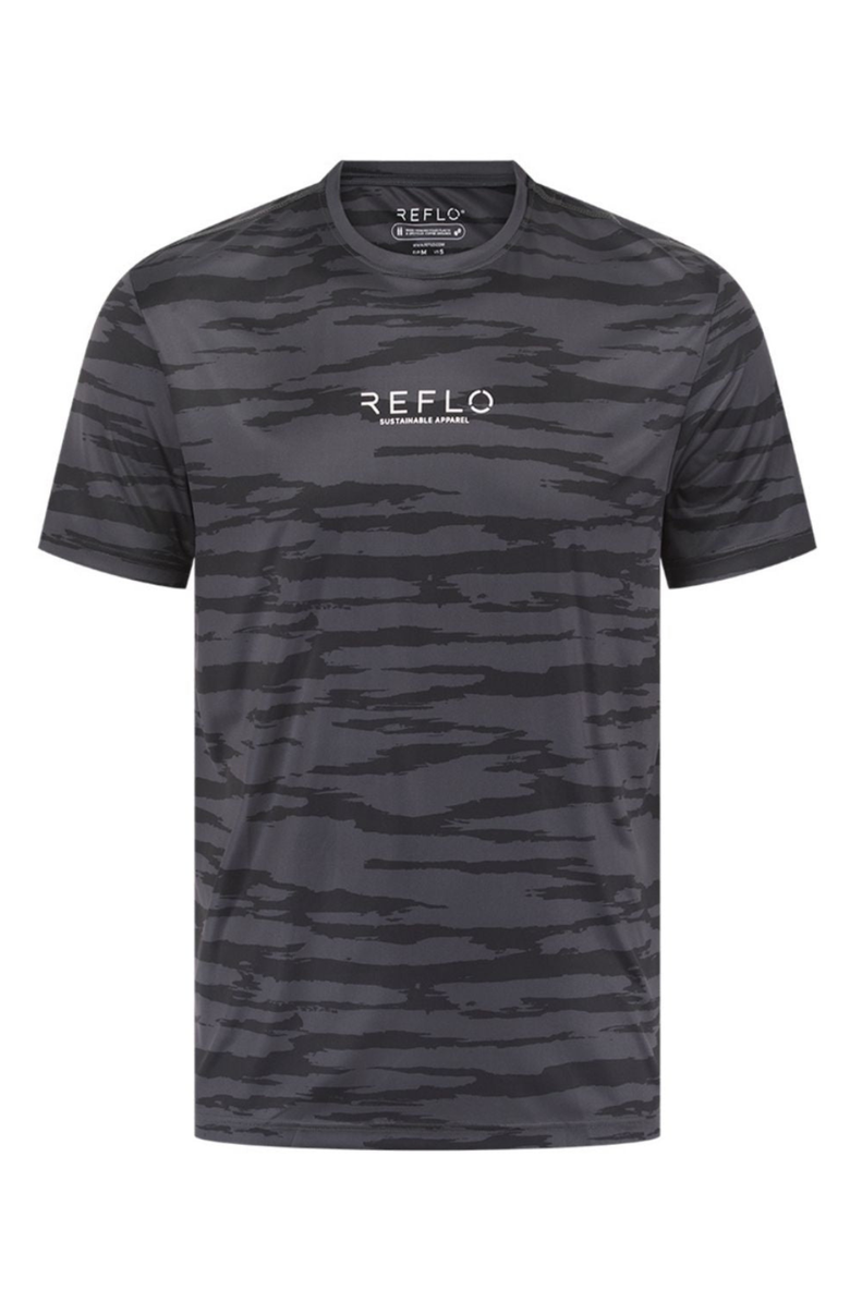 Reflo Moana Sustainable Active T-Shirt, Alternate, color, Black