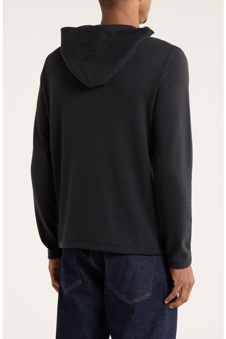 Double Face Knit Hoodie, Alternate, color, COASTAL/ AZUL
