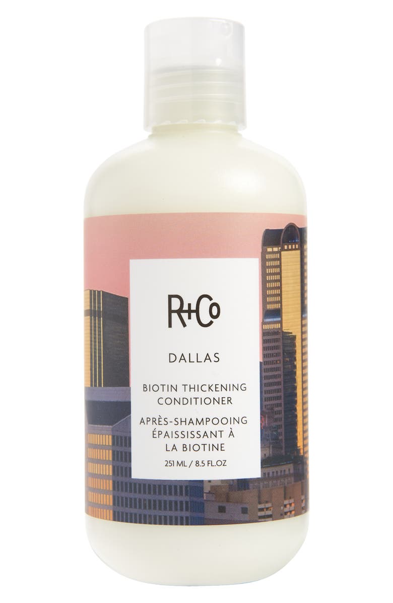 R+Co Dallas Biotin Thickening Conditioner, Main, color,