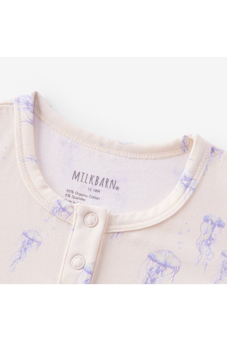Cotton Stretch Shortall, Alternate, color, Sunset Jellyfish