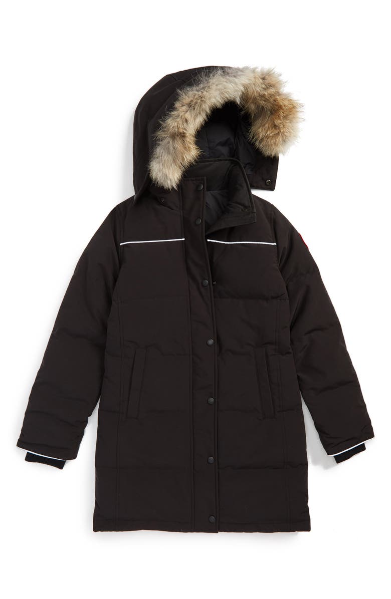Canada Goose Juniper Down Parka with Genuine Coyote Fur Trim, Main, color,