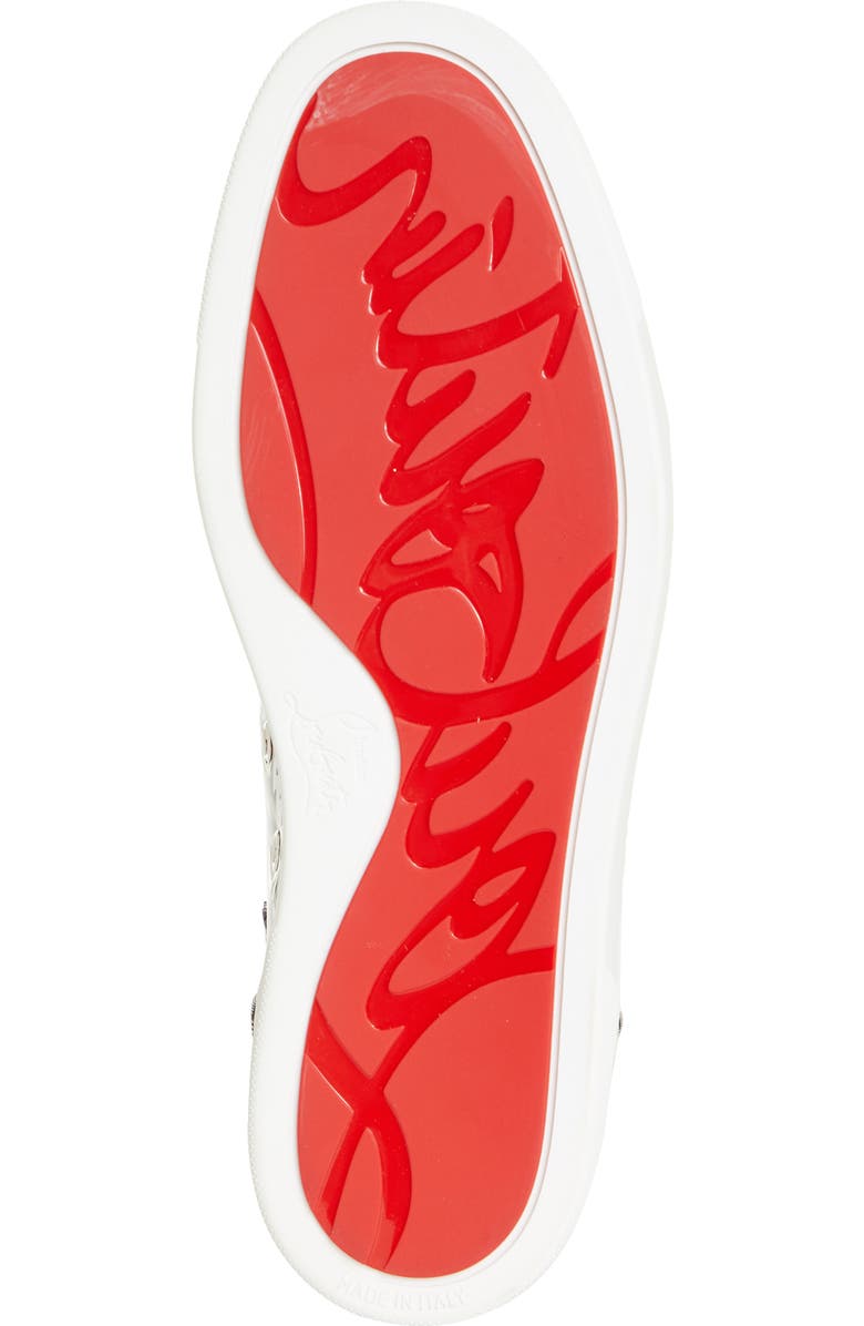 Christian Louboutin Louis Orlato Patent Leather High Top Sneaker, Alternate, color,