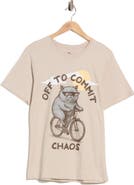 Goodie Two Sleeves Commit Chaos Graphic Tee
