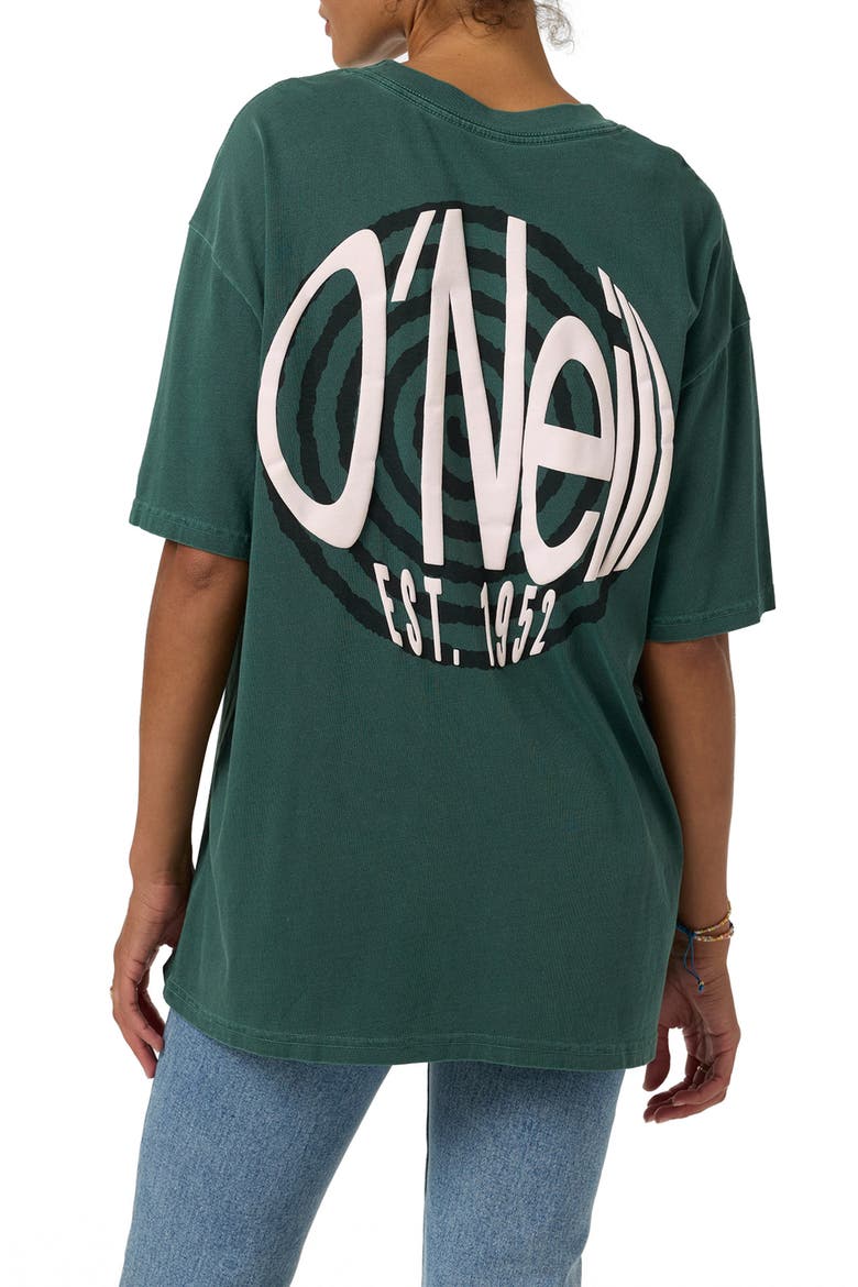 OG Fish Eye Oversize Cotton Graphic T-Shirt, Alternate, color, DARK FOREST