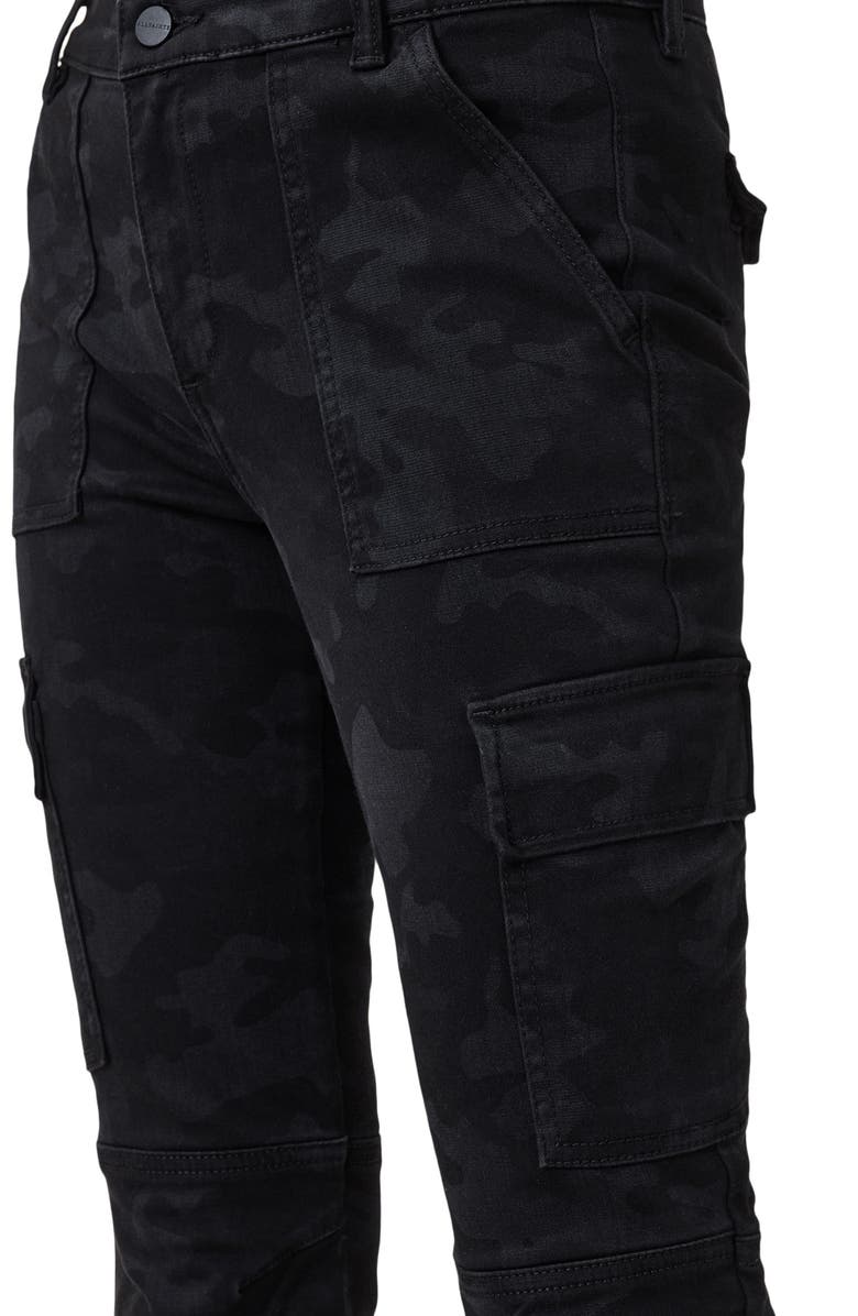 AllSaints Duran Skinny Fit Cargo Jeans, Alternate, color, 