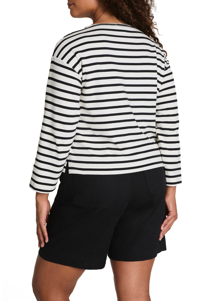 Cool Cotton Top, Alternate, color, YACHTSTRIP- LNBL
