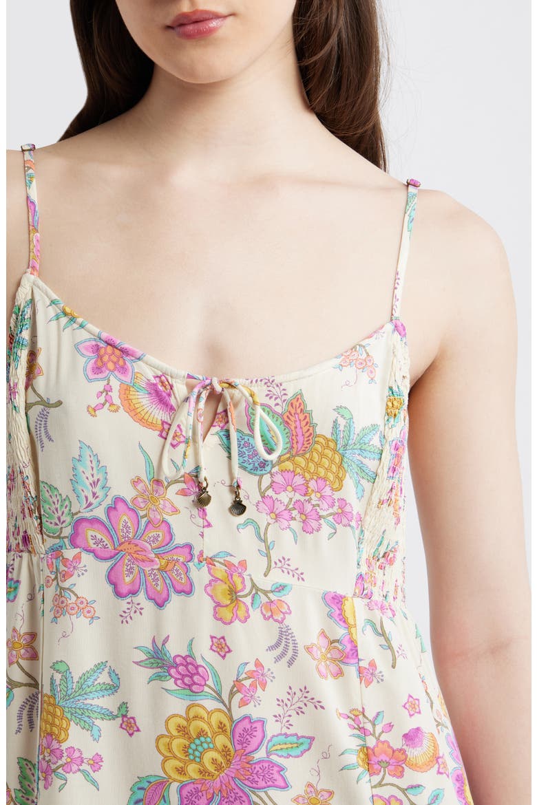 Half Moon Print Sleeveless Maxi Dress, Alternate, color, MULTI COLOR