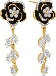 EYE CANDY LOS ANGELES Trudy Flower Drop Earrings