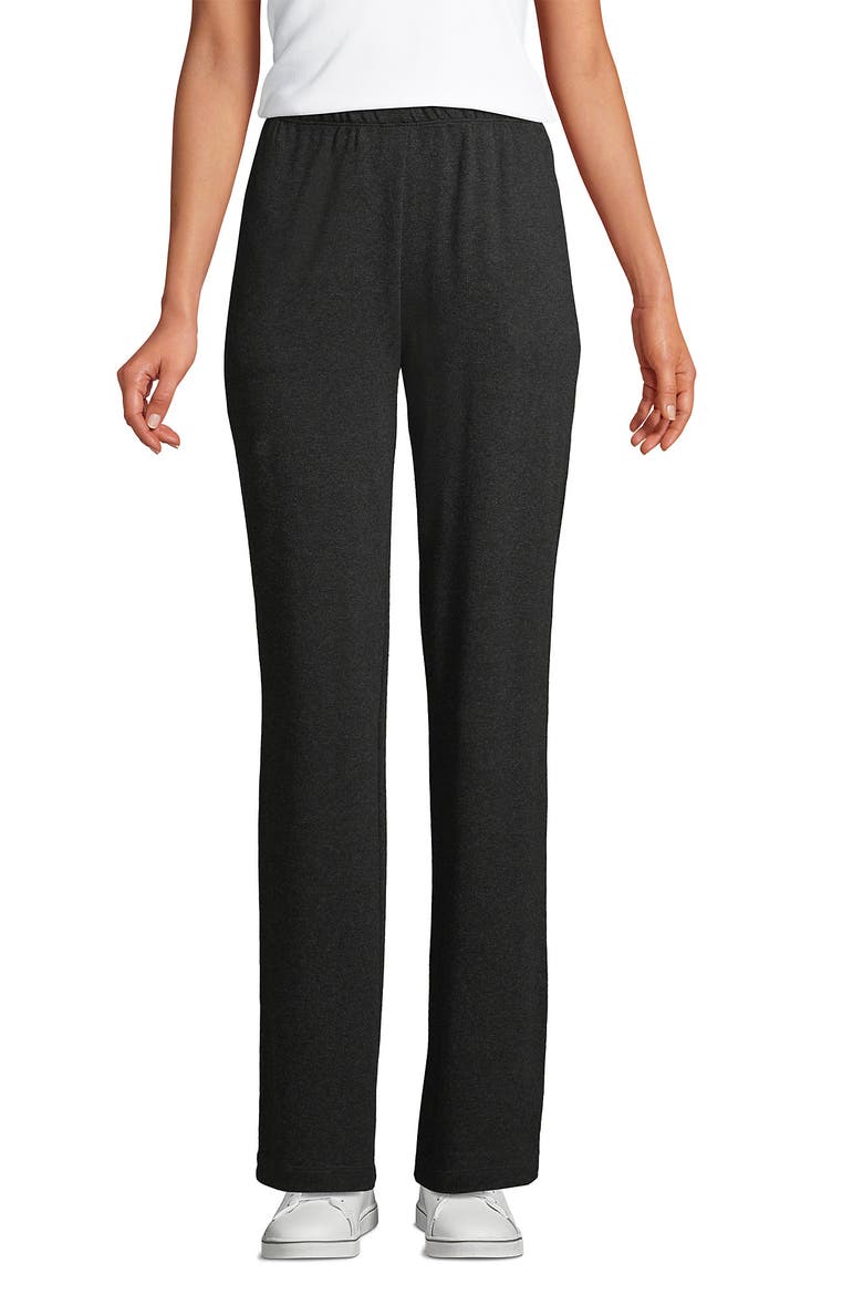 Sport Knit High Rise Pants, Alternate, color, Dark Charcoal Heather