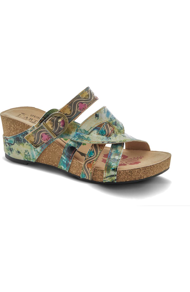 Spring Step Baocire Wedge Sandal, Main, color,