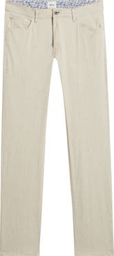 Brax Chuck Modern Fit Linen Blend Five-Pocket Pants