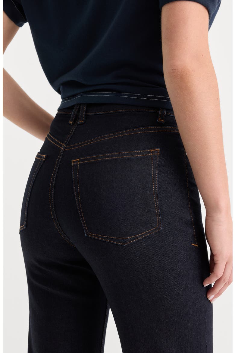 Good True High Waist Straight Leg Jeans, Alternate, color, RINSE
