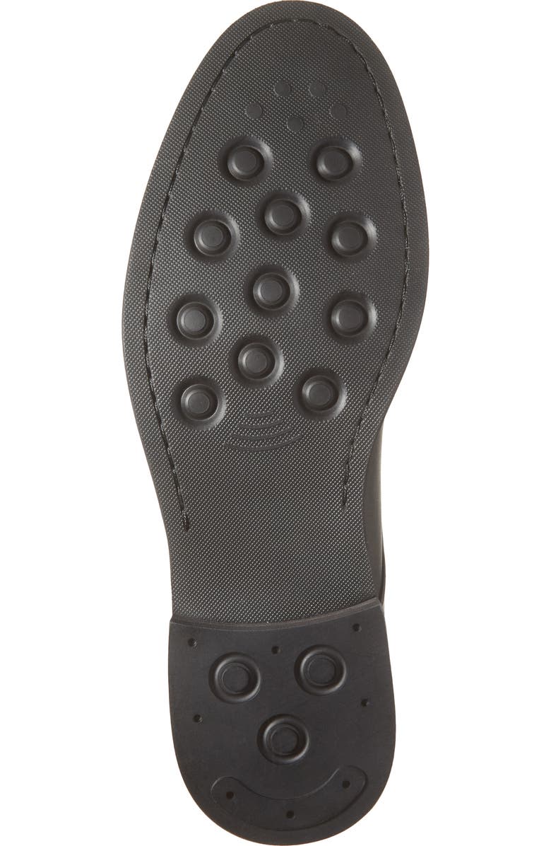 NORDSTROM RACK Ryden Cap Toe Derby, Alternate, color, Black Leather