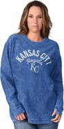 G-III 4HER BY CARL BANKS Women's G-III 4Her by Carl Banks Royal Kansas City Royals Comfy Cord Pullover Sweatshirt