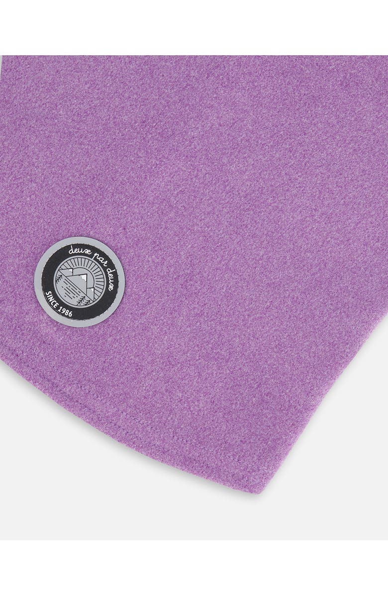 Deux par Deux Girl's Jersey Balaclava Purple, Alternate, color,