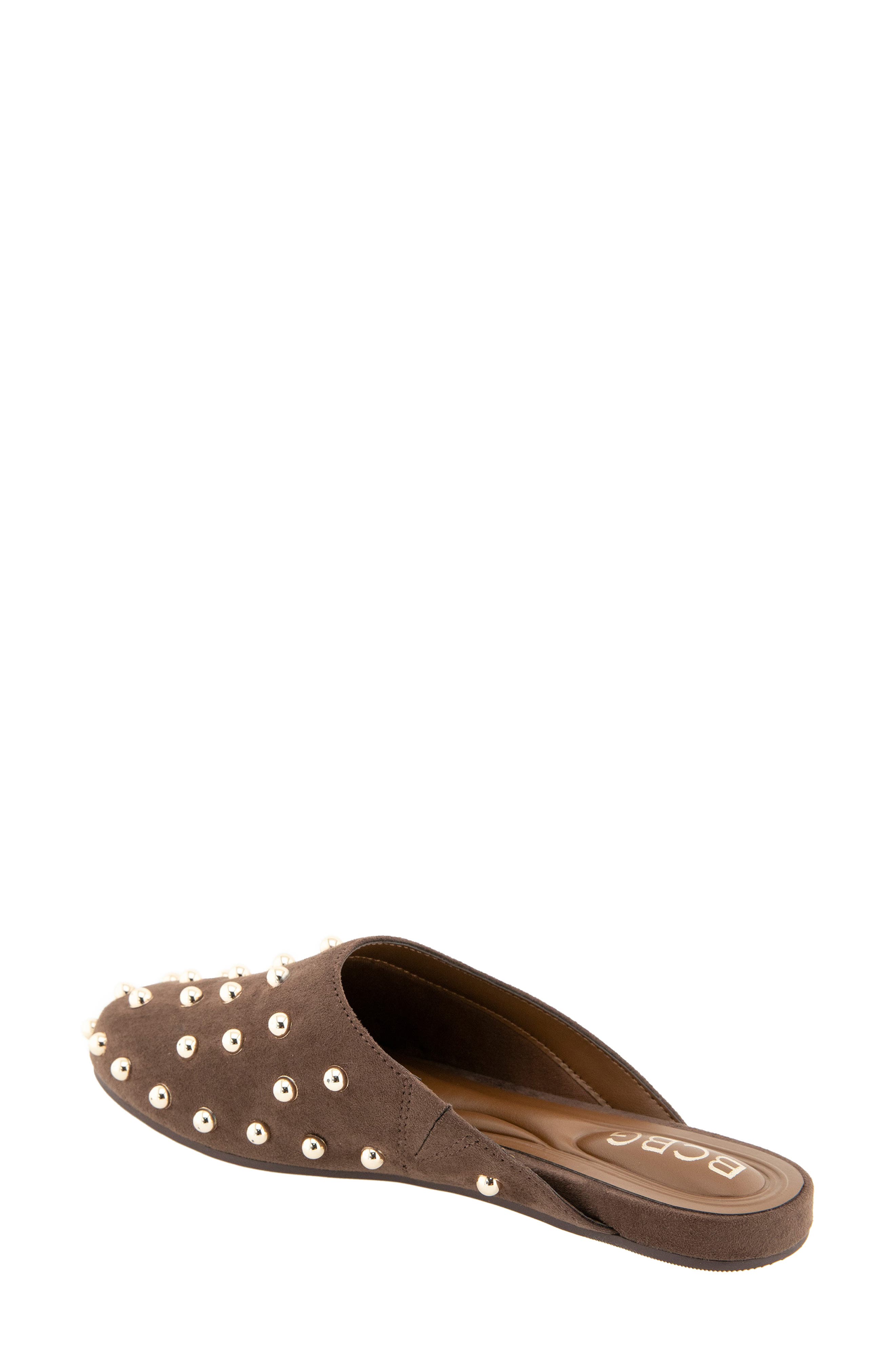 Apli Studded Mule, Alternate, color, BROWN