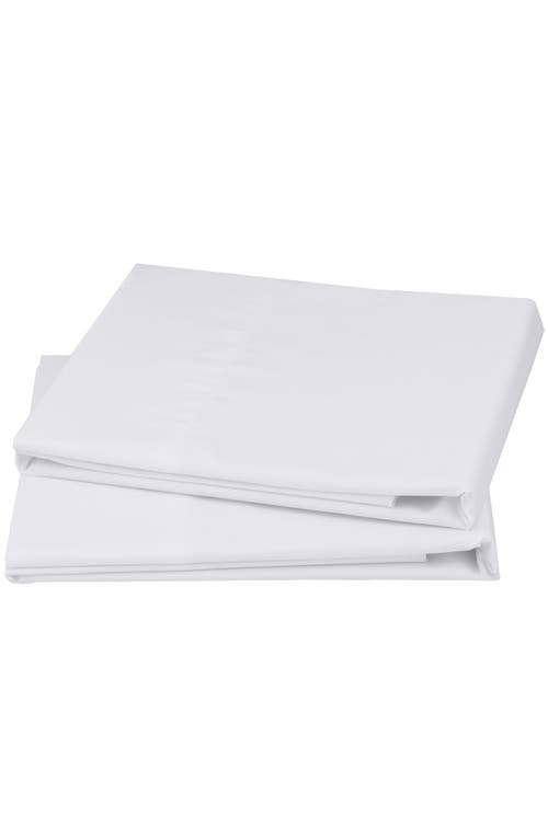 California Design Den Set Of 2 Pillowcases In White