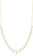 SPHERA MILANO Cubic Zirconia Charm Frontal Necklace