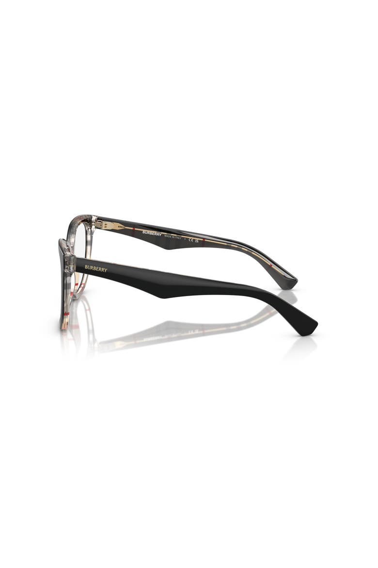 53mm Square optical glasses, Alternate, color, Black