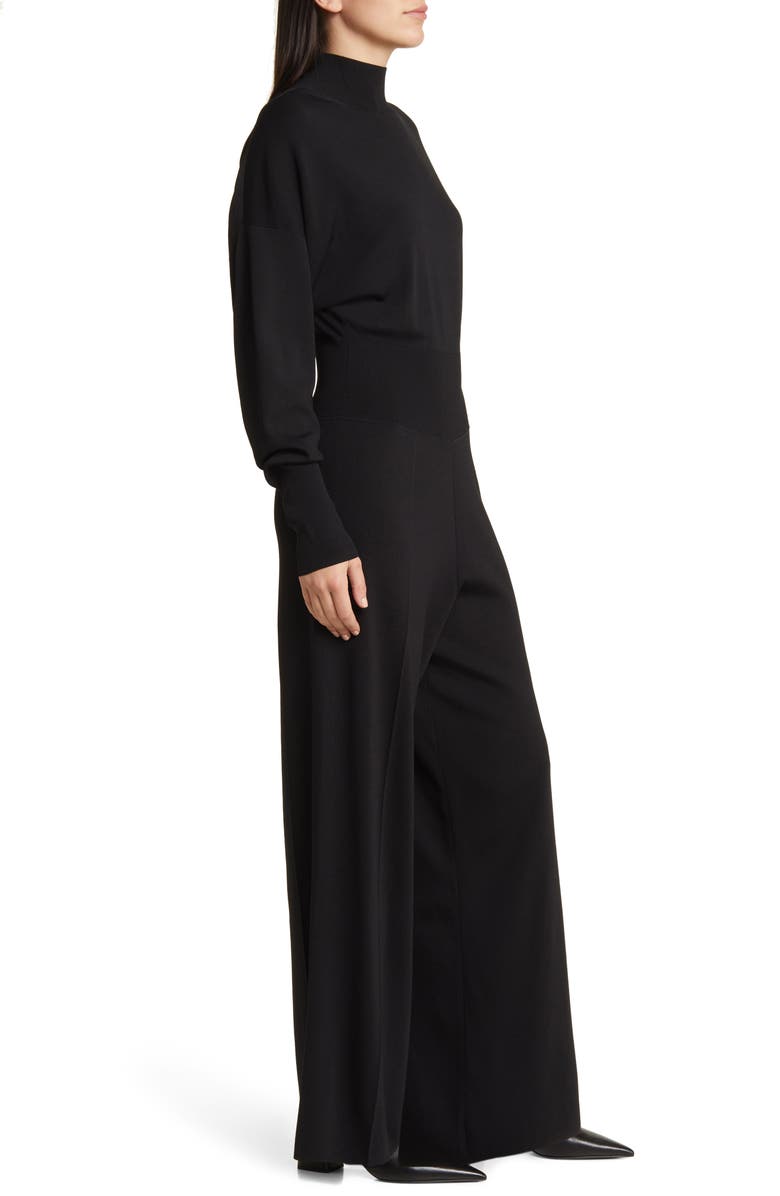 COS Open Back Wide Leg Jumpsuit, Alternate, color, 