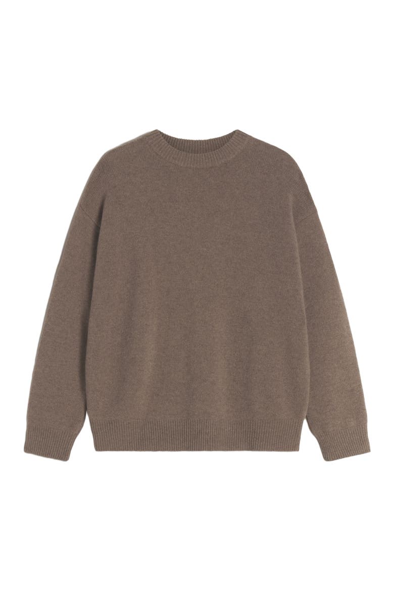 Oversized Wool/Cash Sweater, Alternate, color, Taupe Melange
