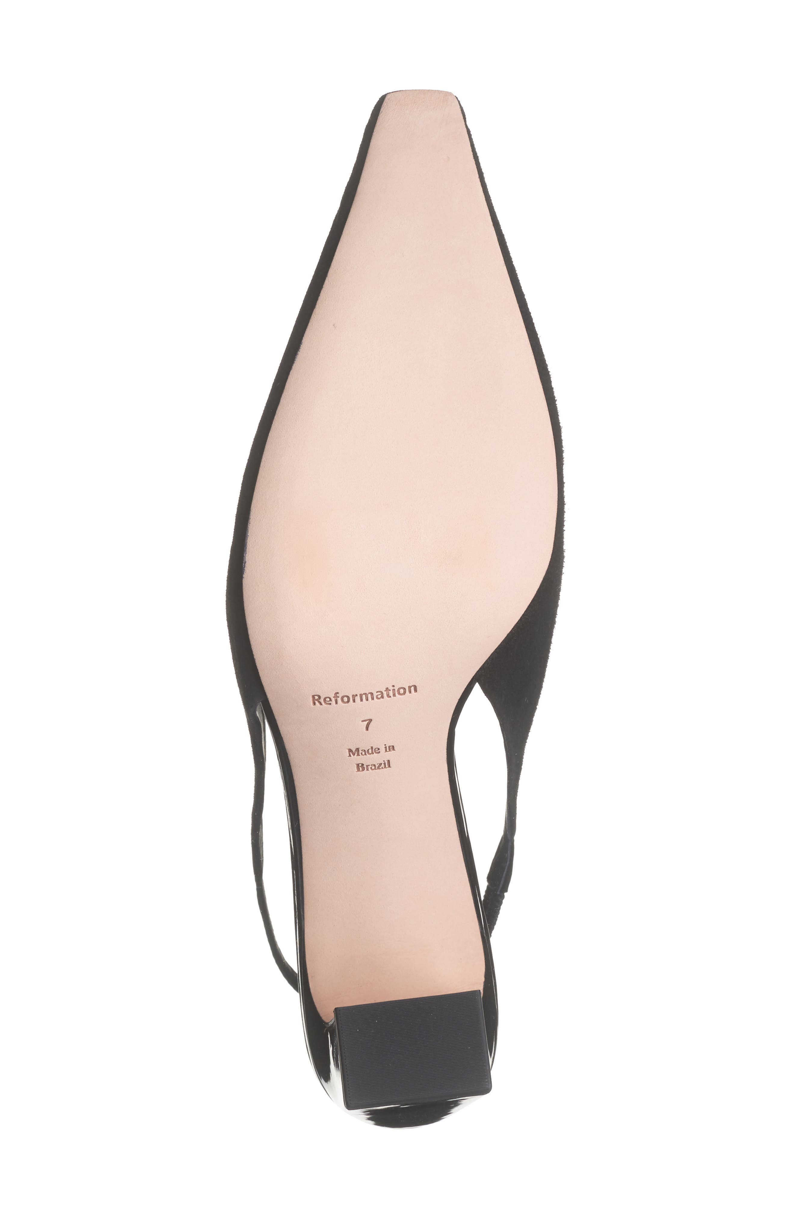Reformation Nazanin Slingback Pump, Alternate, color, 