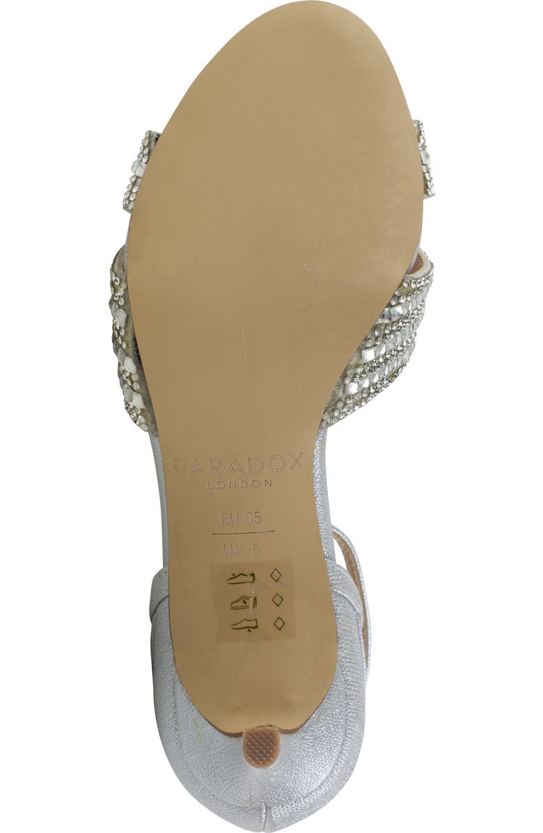 Paradox London Pink Sabrina Ankle Strap Sandal, Alternate, color,