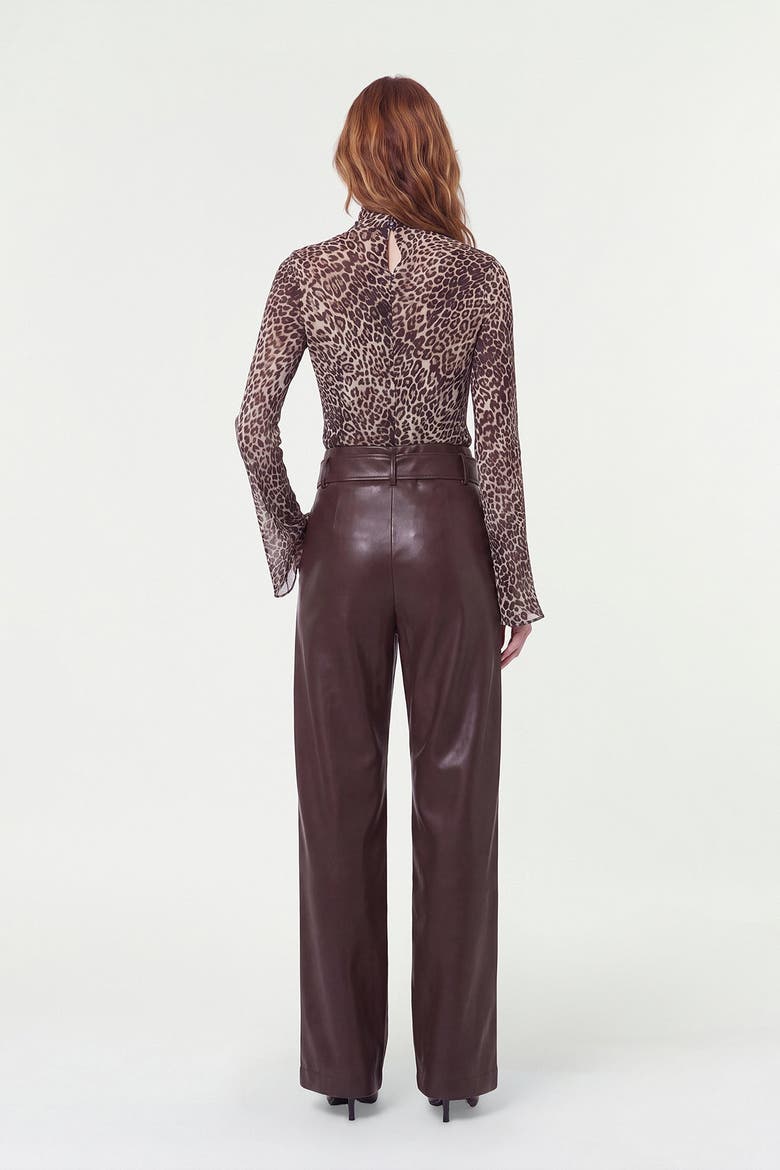 Celeste Slash Front Body Top, Alternate, color, DESERT LEOPARD