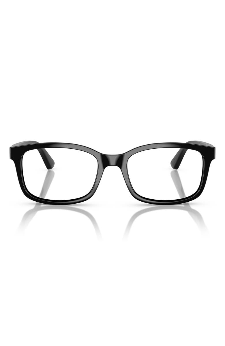 VOGUE 48mm Pillow Optical Glasses, Main, color, Black