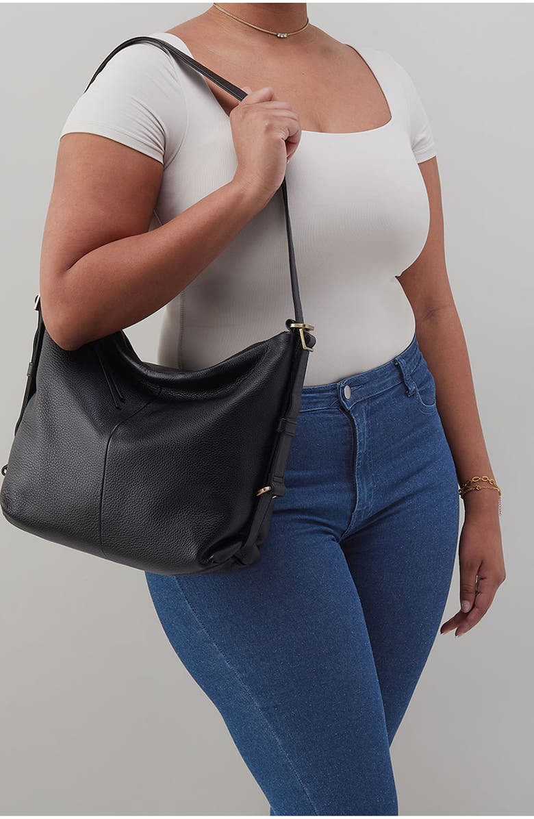 HOBO Emily Convertible Leather Backpack, Alternate, color,