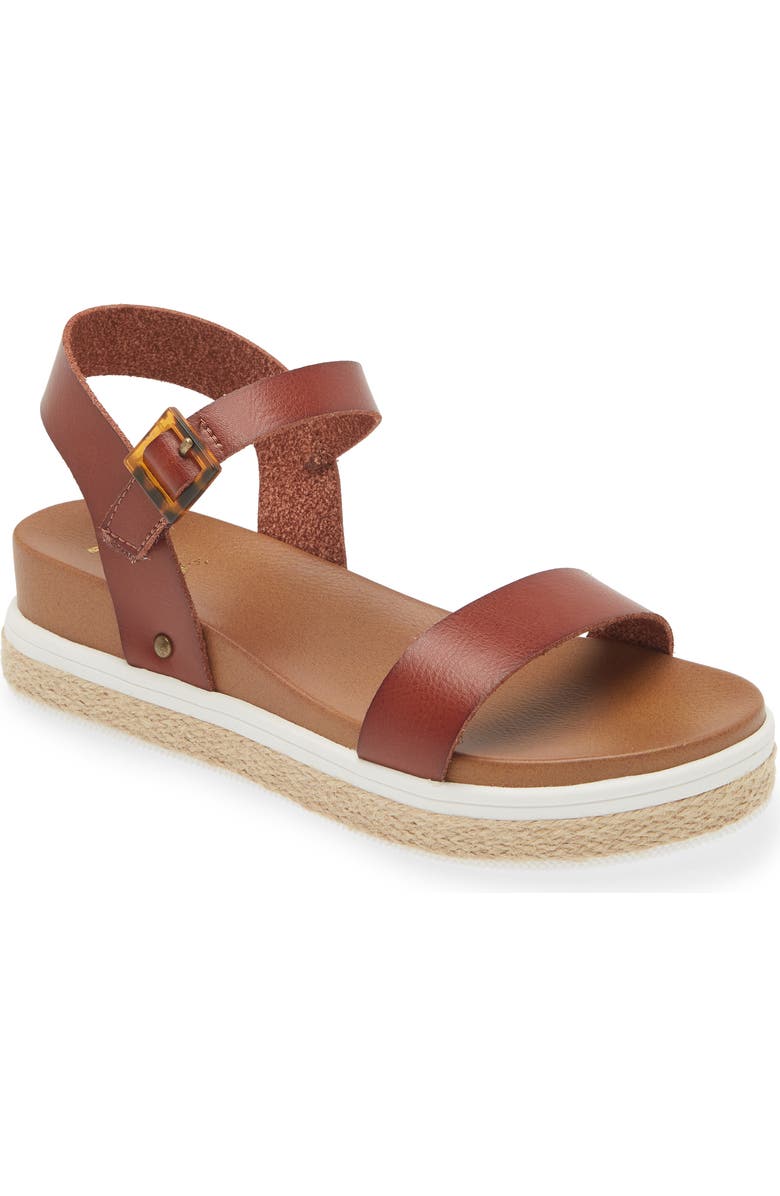 MIA Kids' Jenise Platform Sandal, Main, color, Tan Bonanz