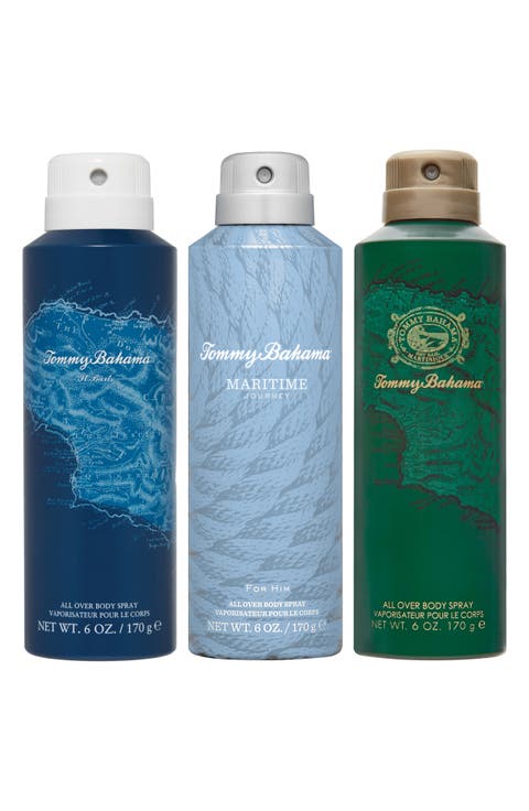 3-Piece Men's Body Spray Set