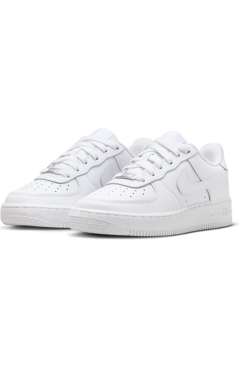 Nike Kids
Air Force 1 Sneaker, Main, color, White/ White/ White/ White
