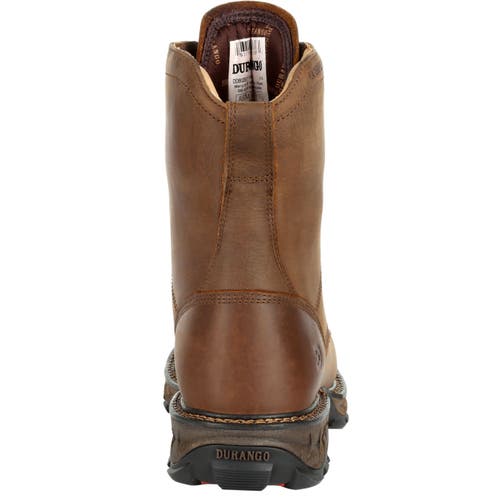 Durango Waterproofsteel Toe Lace Up Boot In Brown