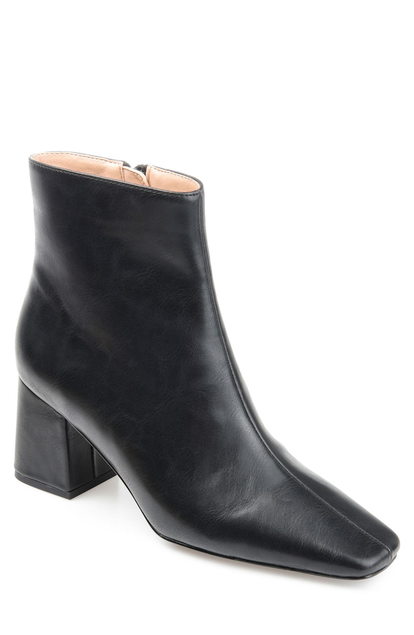 Journee Collection Haylinn Vegan Leather Bootie, Main, color, 