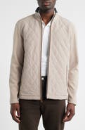 Johnston & Murphy Quilted Full-Zip Jacket