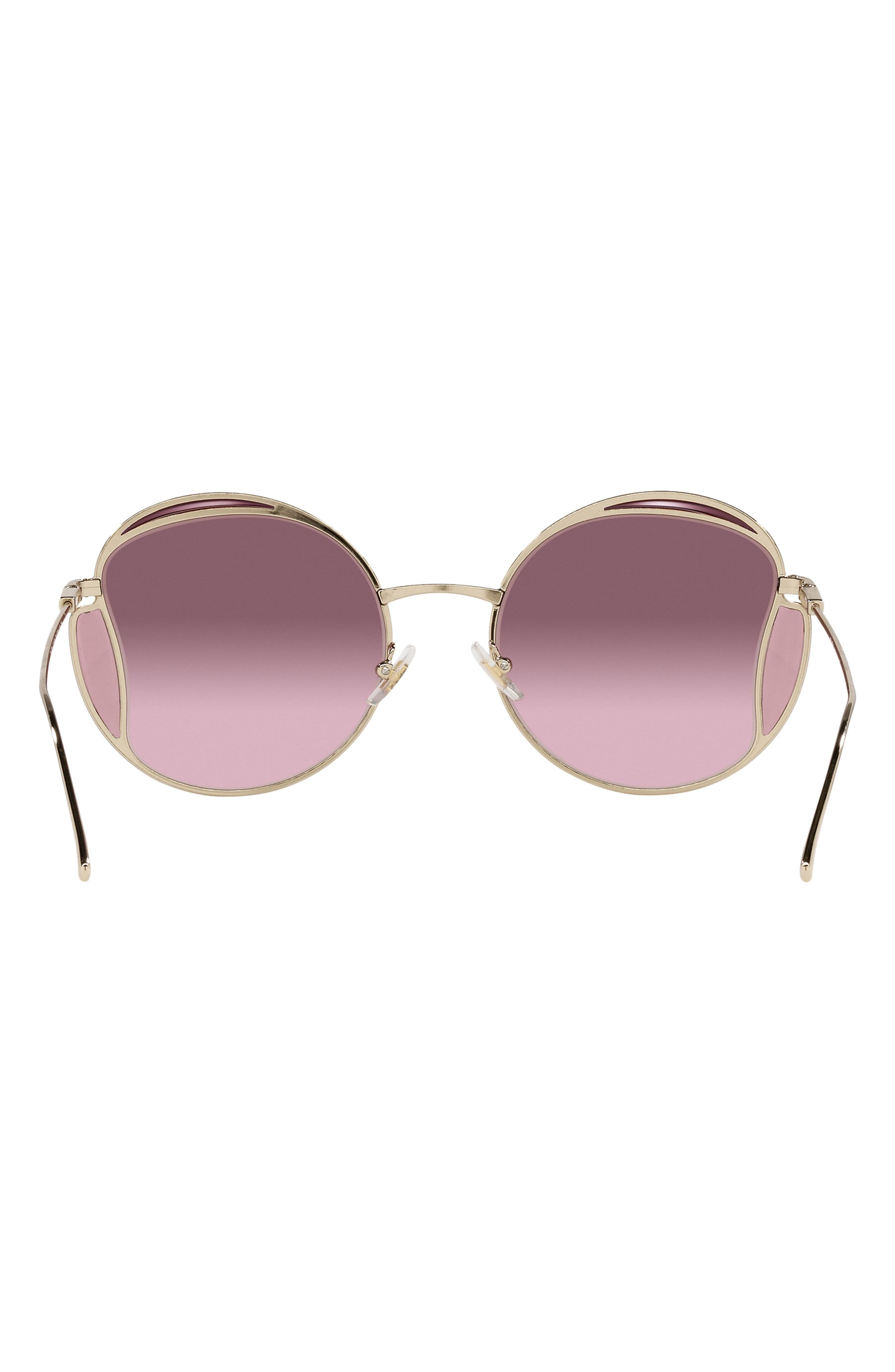 Miu Miu 54mm Gradient Irregular Round Sunglasses (Men) | Nordstromrack